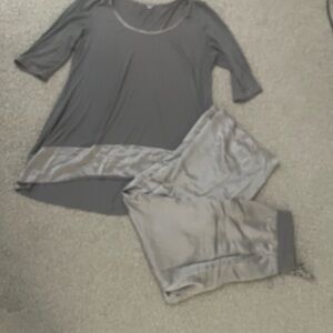 PJ Harlow Gray Pajama Set